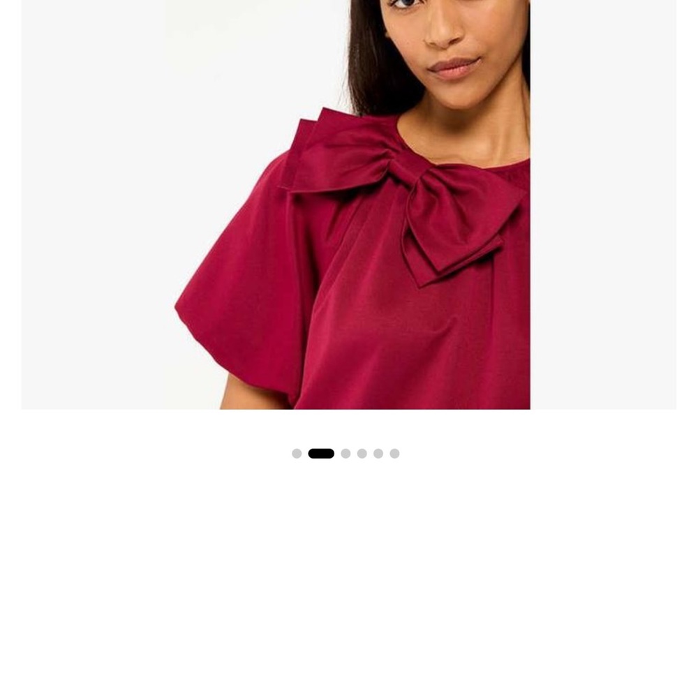 Kate Spade Dorothy dress NWT Color is BlackBerry - Picture 4 of 9